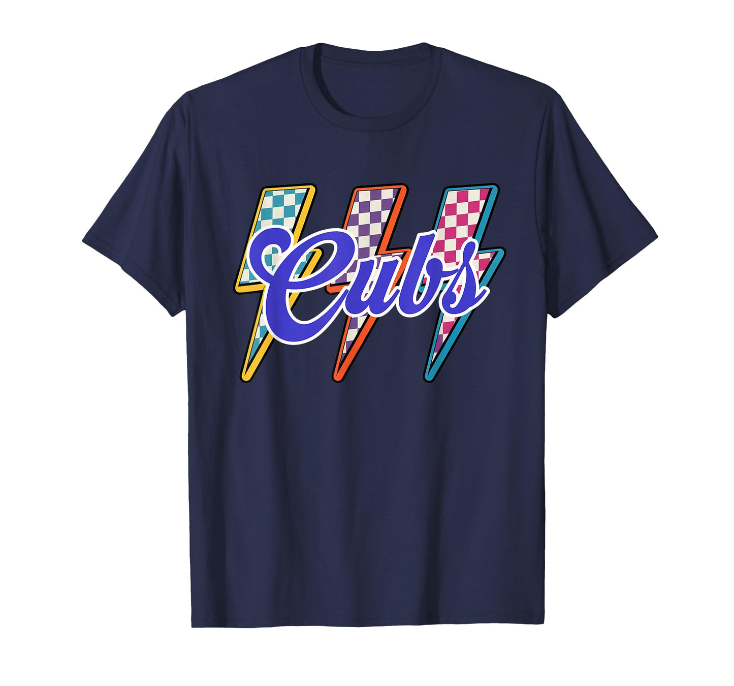 Cubs Apparel Men Women Kids Retro T-Shirt