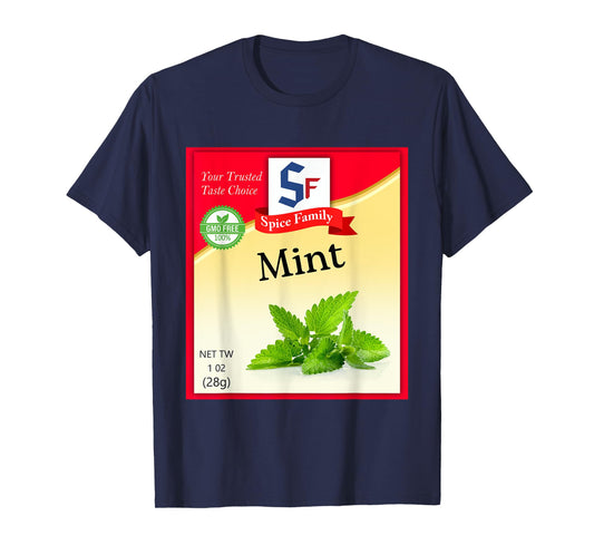 Mint Condiment Costume Holiday Spice Costumes T-Shirt