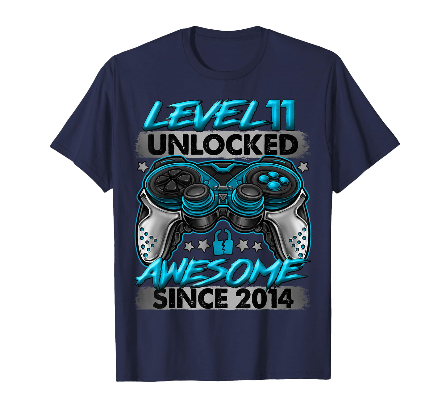 Level 11 Unlocked 11 Year Old Gifts Boys 11th Birthday Boy T-Shirt