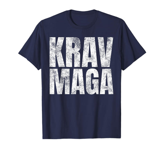 Distressed Krav Maga Israeli Gifts IDF Self-Defense Training T-Shirt