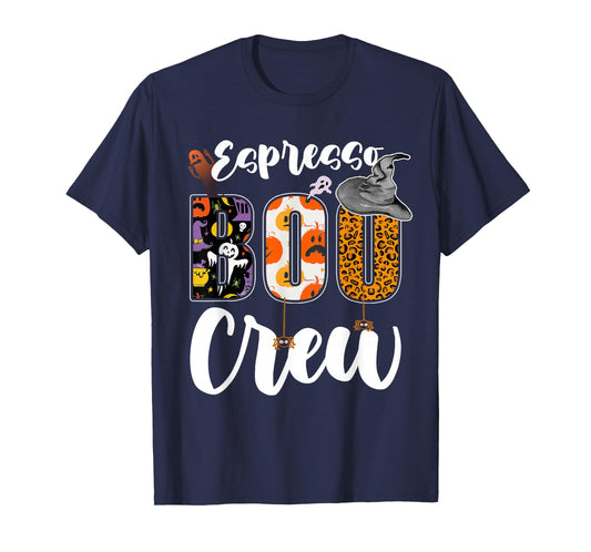Espresso Boo Crew Halloween Match Barista T-Shirt