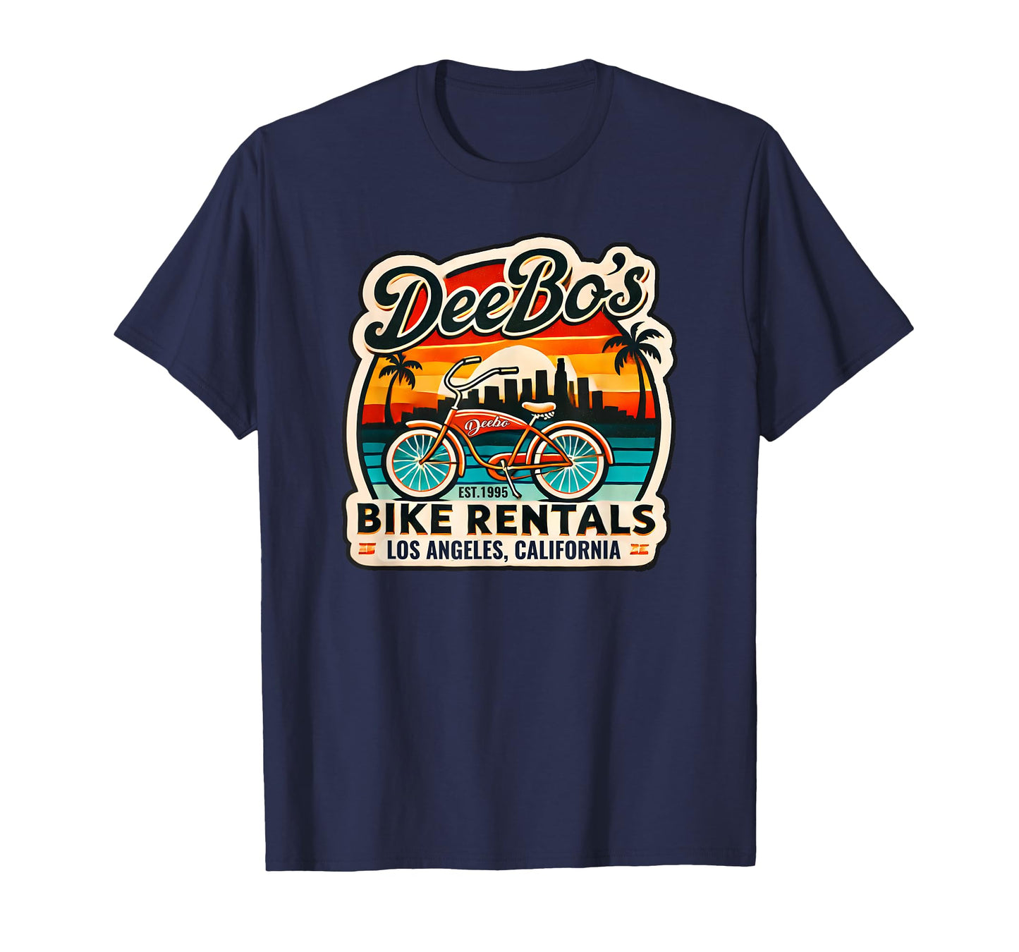 Deebo's Bike Rentals Beach Cruisers 90s Pop Culture T-Shirt