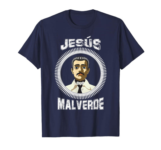 Jesus Malverde Tshirt Mexican Hero Angel Of The Poor Shirt T-Shirt