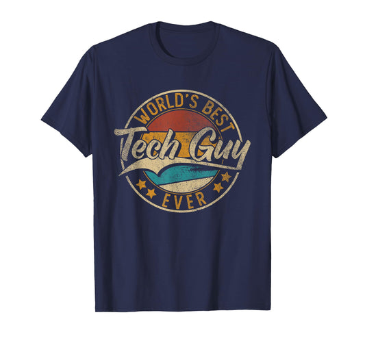 Worlds Best Tech Guy | Programmer | IT Computer T-Shirt