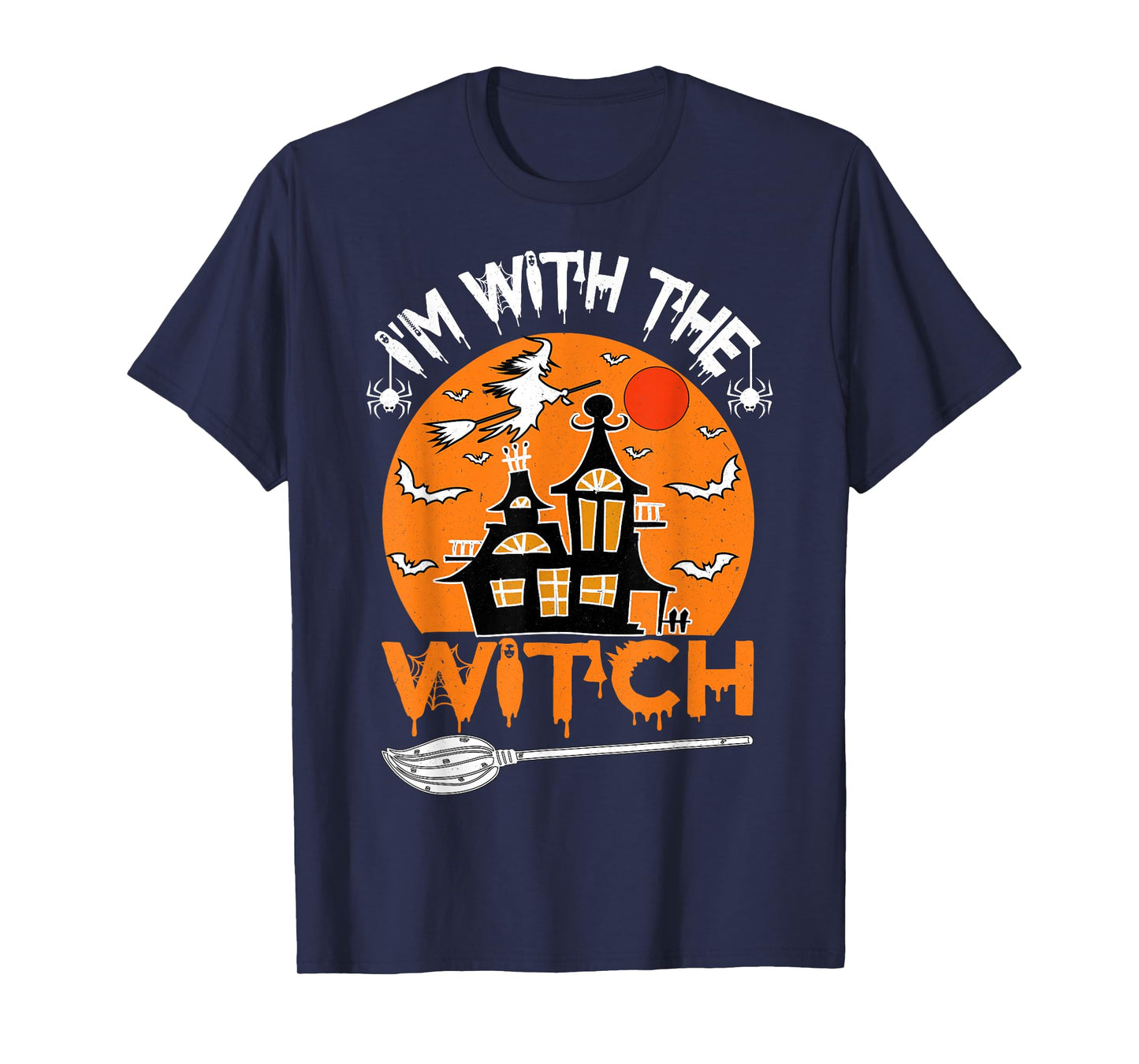 I'm with The Witch Funny Halloween Costume T-Shirt