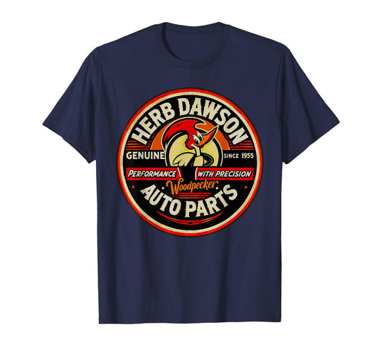 Retro Vintage Herb Dawson Clay Smith Cams Style Gas Station T-Shirt