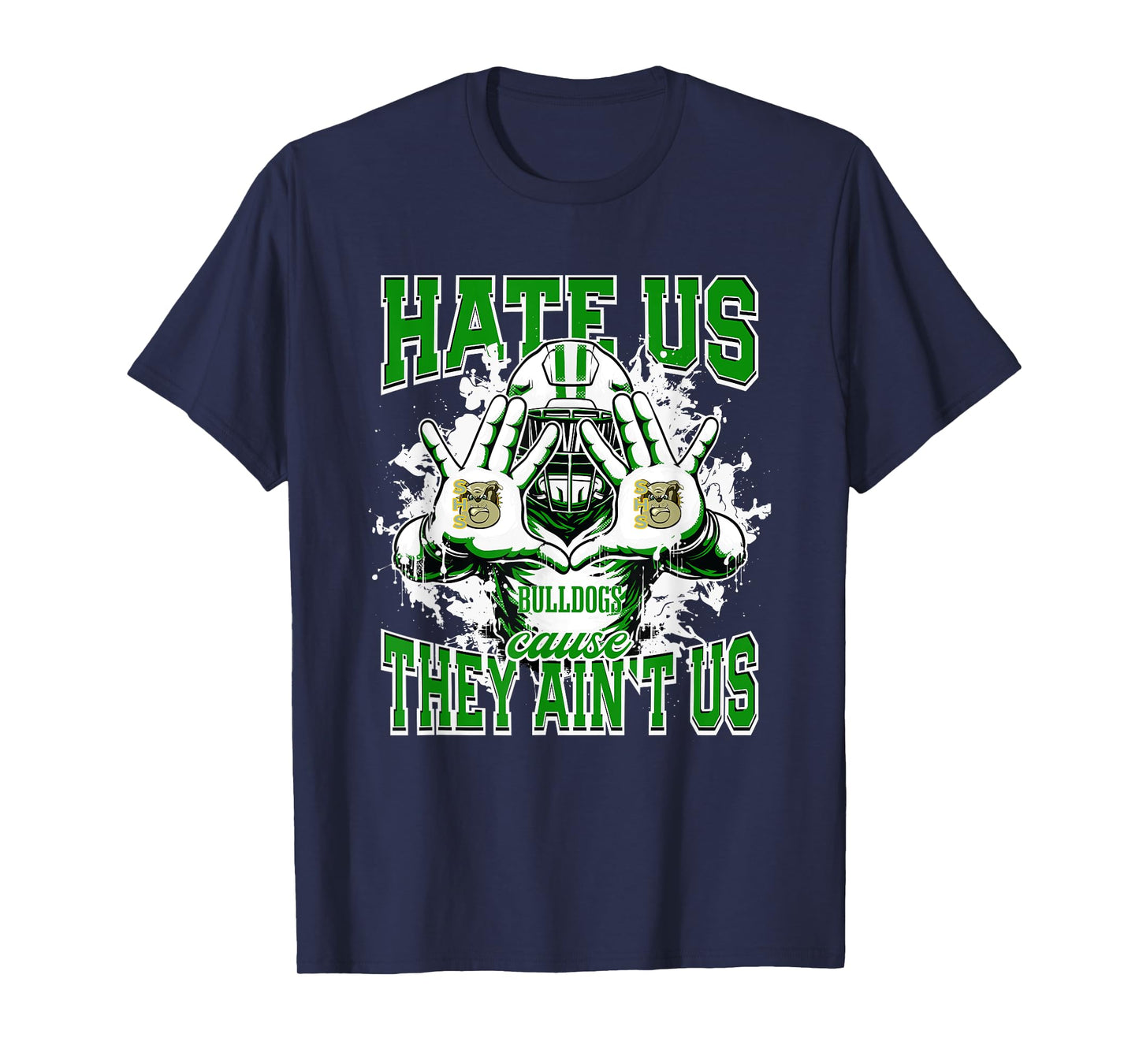 Suwannee Bulldogs Logo Hate Us Cause They Ain't HS T-Shirt