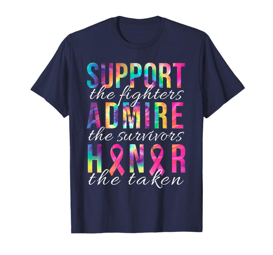 Support The Fighters Admire The Survivors Honor The Taken T-Shirt