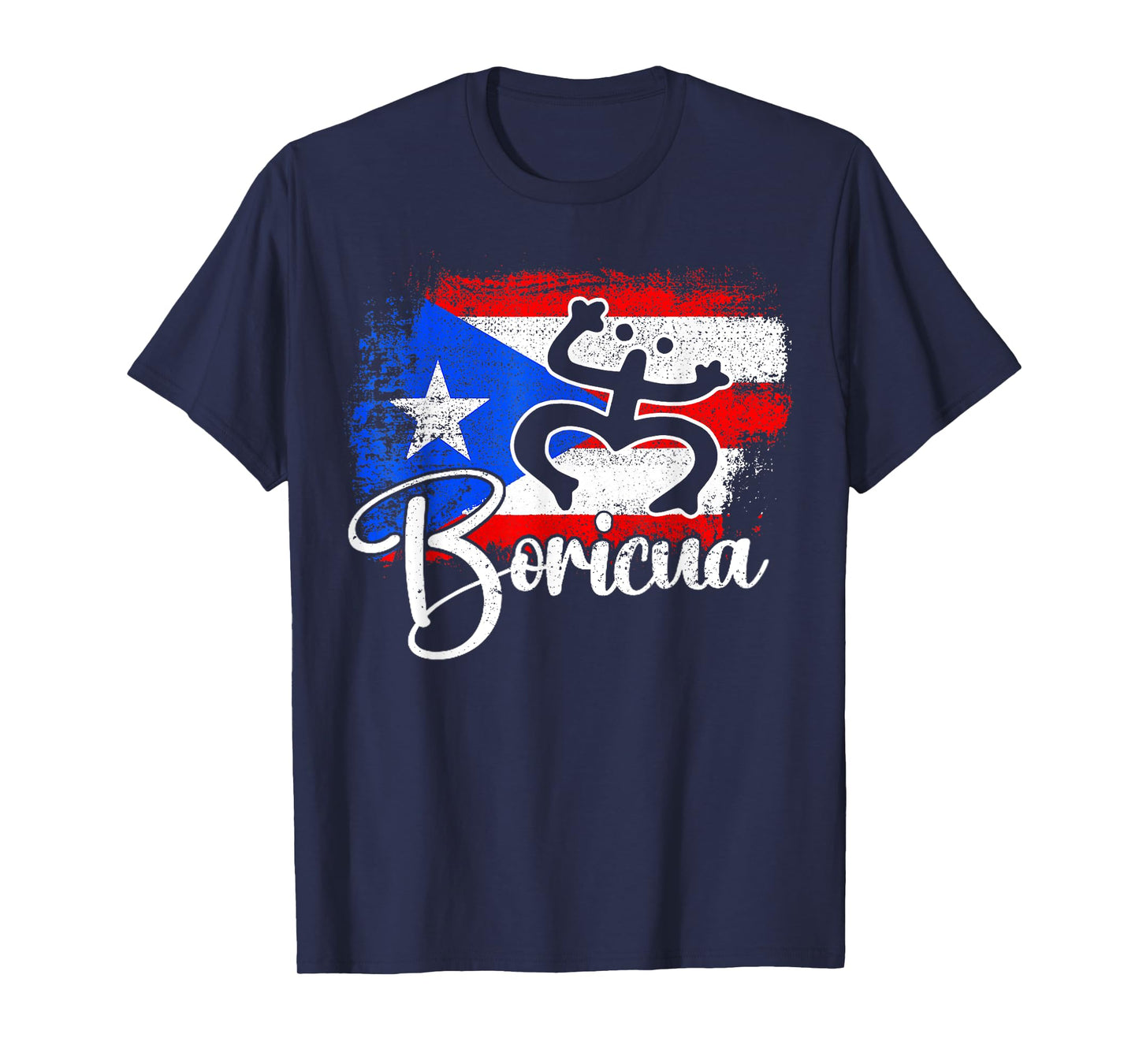 Boricua Puerto Rico Flag Puerto Rican Frog Men Women Kids T-Shirt