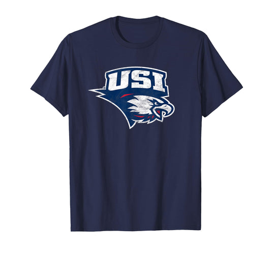 University of Southern Indiana USI Eagles Distressed Primary T-Shirt