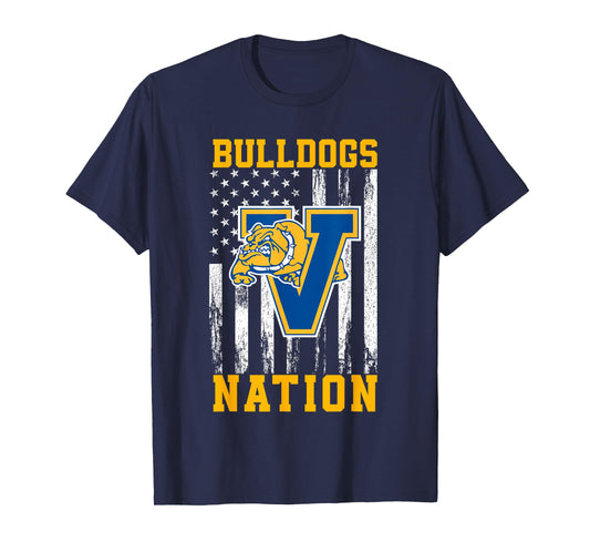 Venus Bulldogs Logo Nation HS T-Shirt