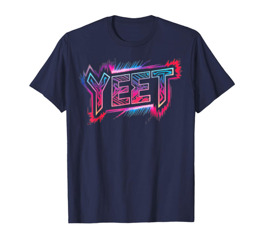 Vintage Yeet Apparel Funny Saying Men Women Kids T-Shirt