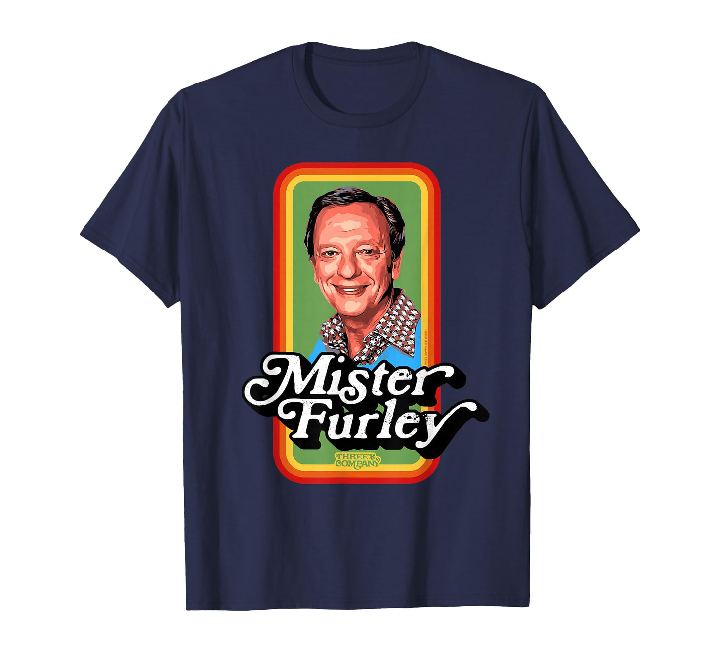 Mister Furley Three's Company Retro 80's T-Shirt