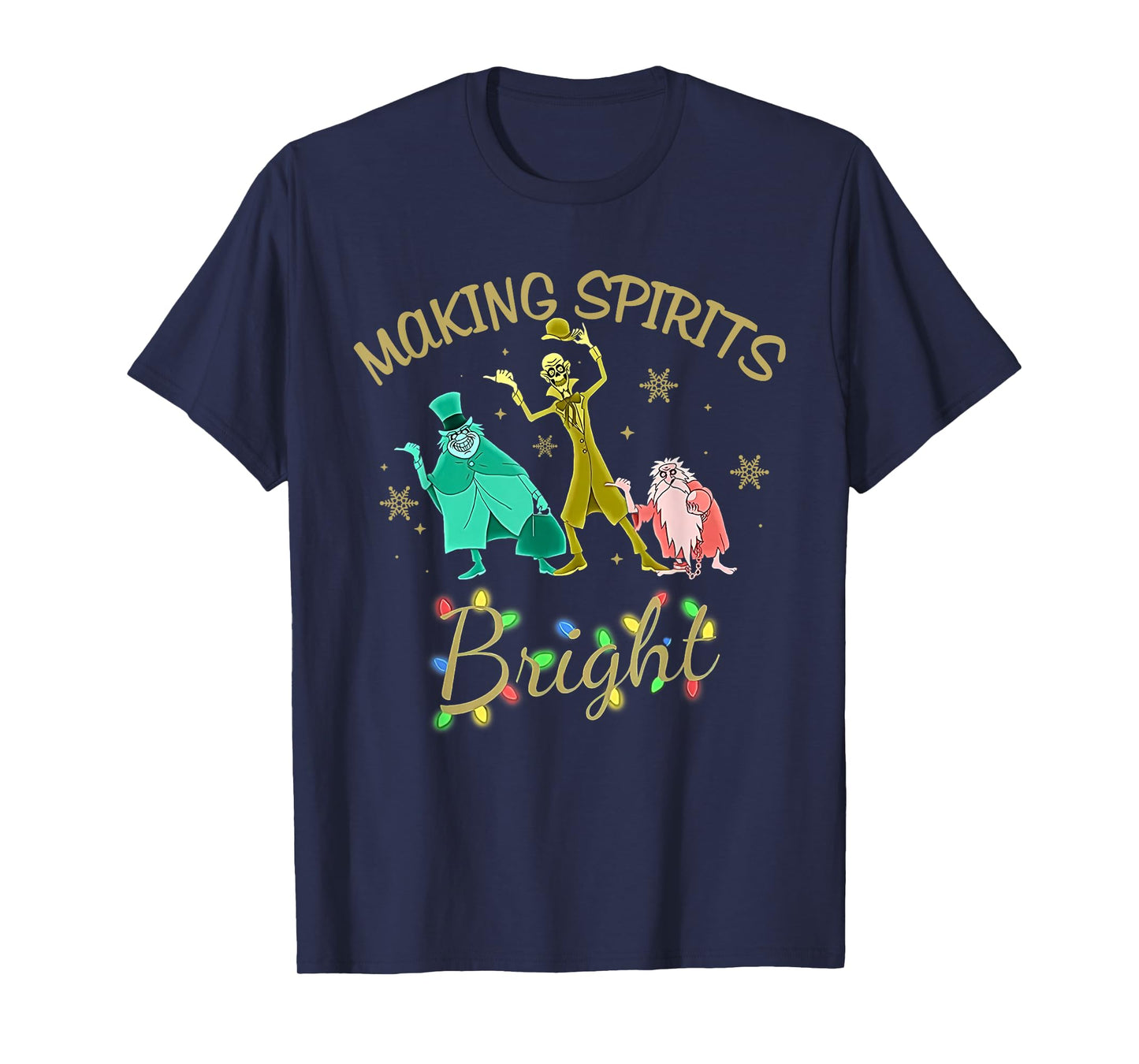 Making Spirits Bright Christmas Shirt T-Shirt