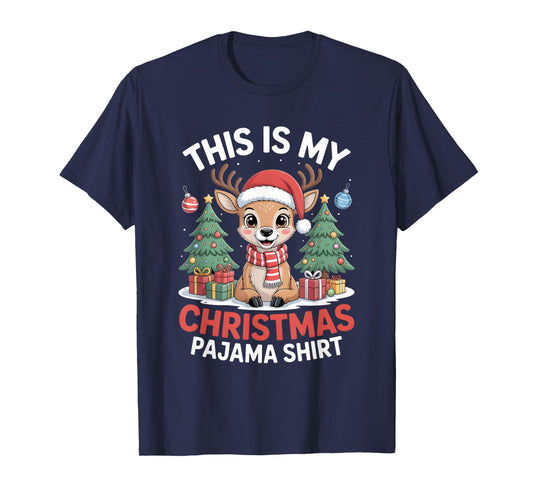 Deer This is My Christmas Pajama T-Shirt