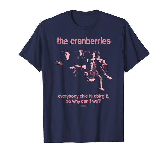 The Cranberries Everybody Else is Doing It Pink Vintage Band T-Shirt