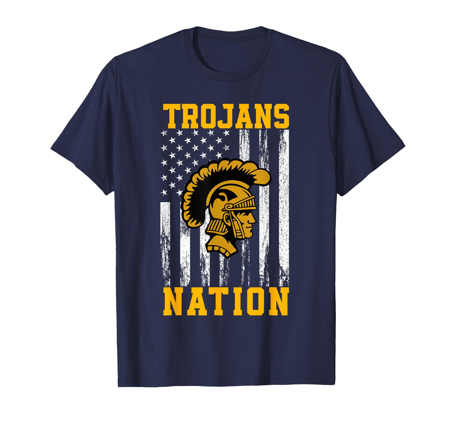 Carrollton Trojans Logo Nation HS T-Shirt