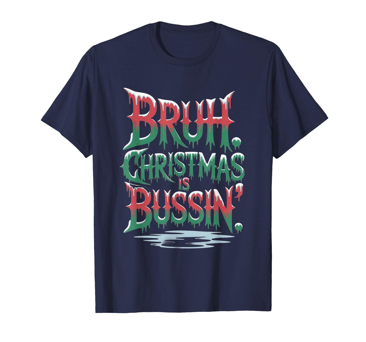 Funny Gen Alpha Gen Z Slang Funny Christmas Sweater T-Shirt
