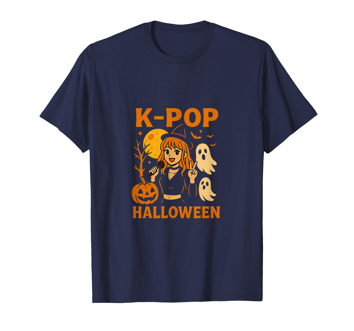 K-Pop Halloween, Funny Idol, Anime Style, Cute&Spooky T-Shirt