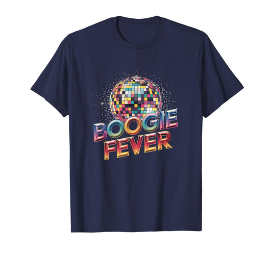 Disco Ball Vintage Retro boogie fever discoball cool party T-Shirt