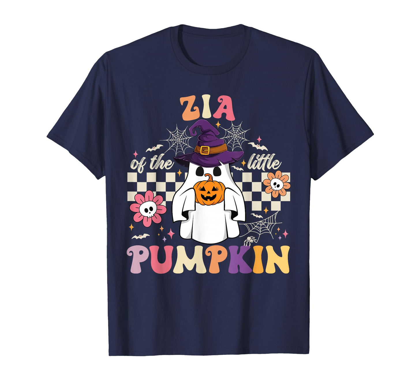 Zia of The Little Pumpkin Halloween Spooky Ghost T-Shirt