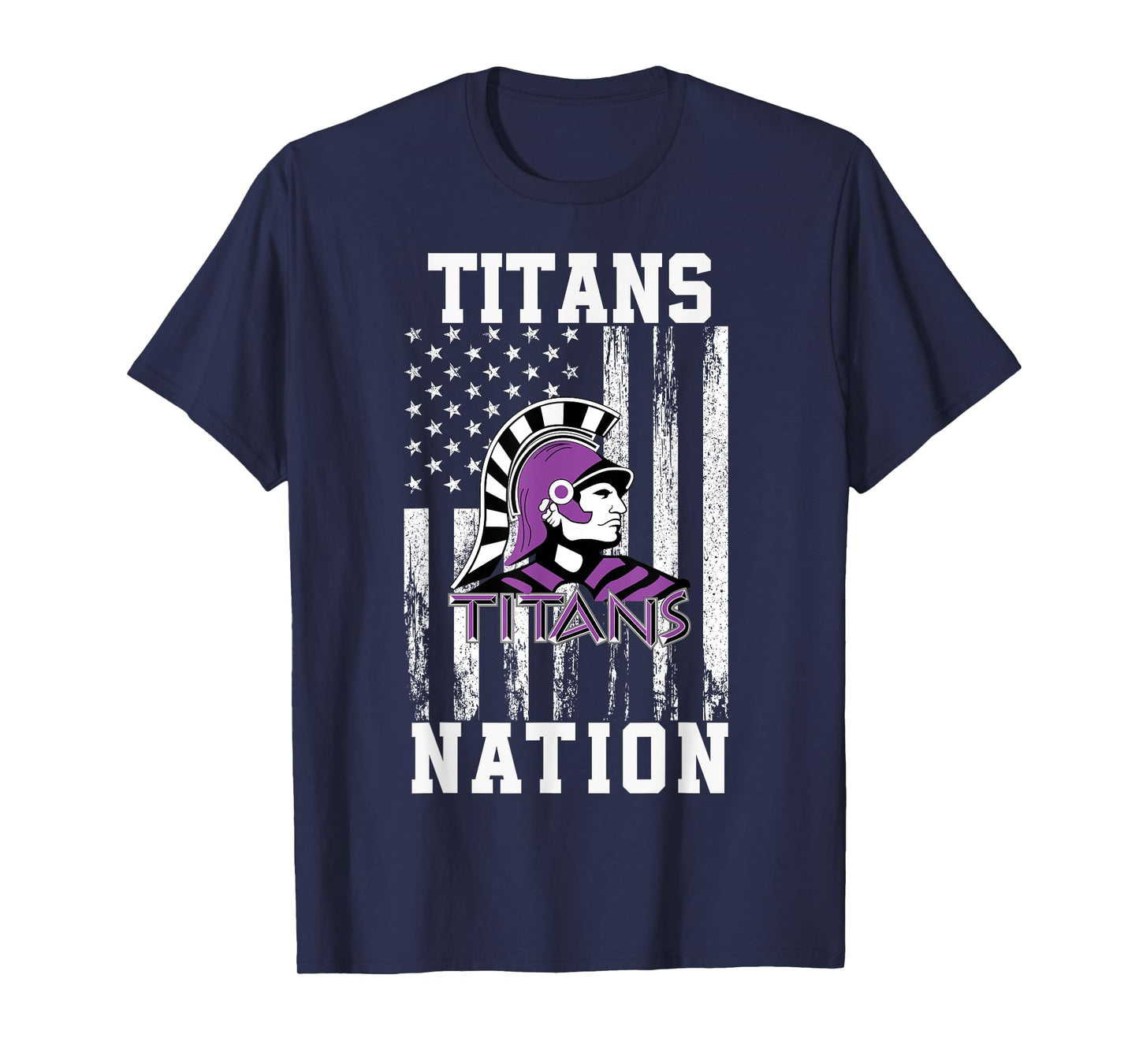 El Paso Gridley Titans Logo Nation HS T-Shirt