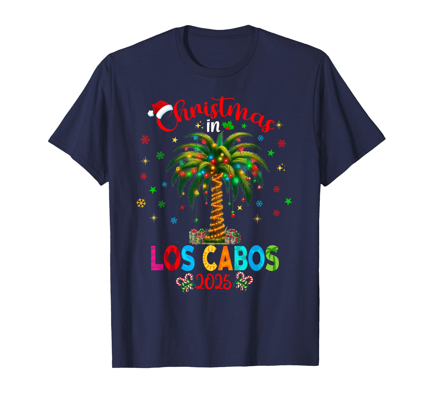 Mexico Cancun Cabo Christmas Trip Family Reunion Tropical T-Shirt