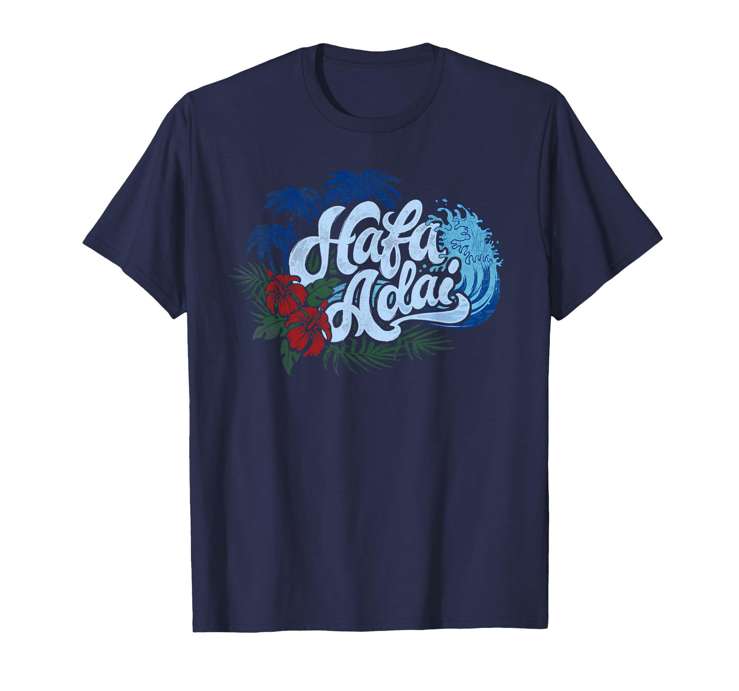 Guam tshirt Hafa Adai Chamorro Beach Wave Men Women Kids T-Shirt