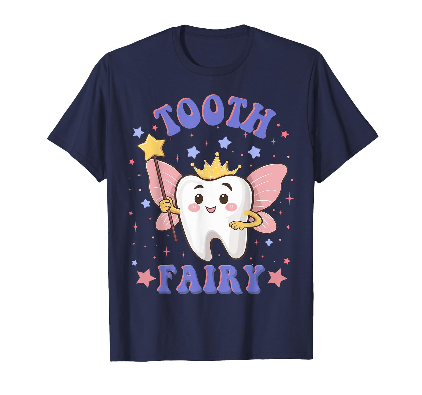 Funny Tooth Fairy Halloween Costume For Women Kids Girls T-Shirt