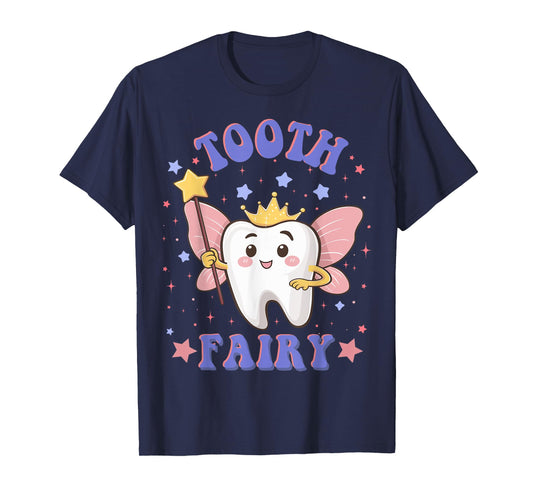 Funny Tooth Fairy Halloween Costume For Women Kids Girls T-Shirt
