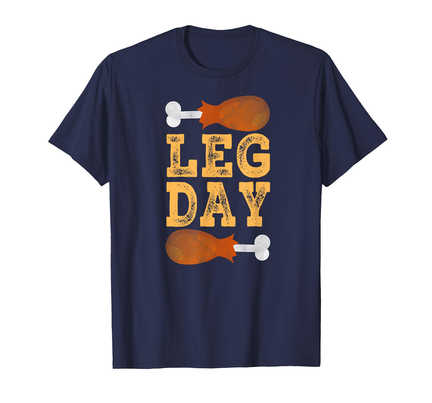 Leg Day Thanksgiving Costume Gym Pilgrim Happy Turkey Day T-Shirt