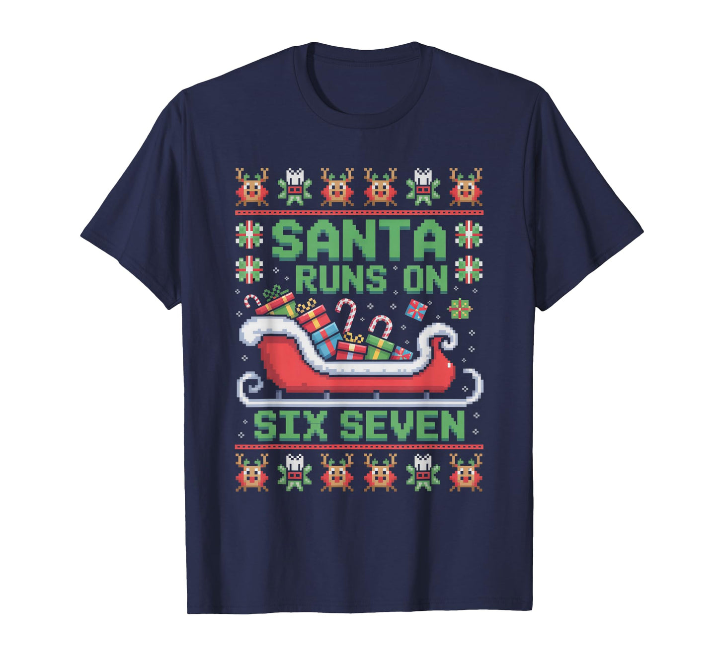 Funny Gen Alpha Gen Z Slang Funny Christmas Sweater T-Shirt