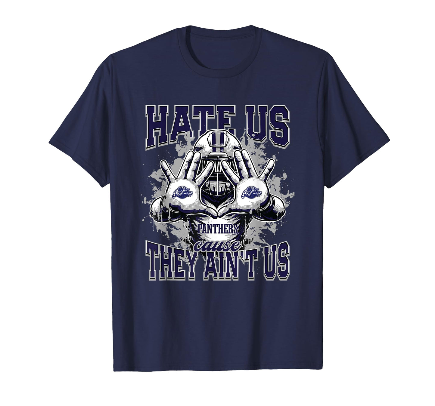 Pasquotank County Panthers Logo Hate Us Cause They Ain't HS T-Shirt