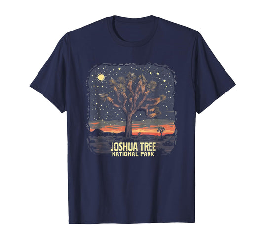 Joshua Tree - US National Park Vintage Men Women Kids Retro T-Shirt