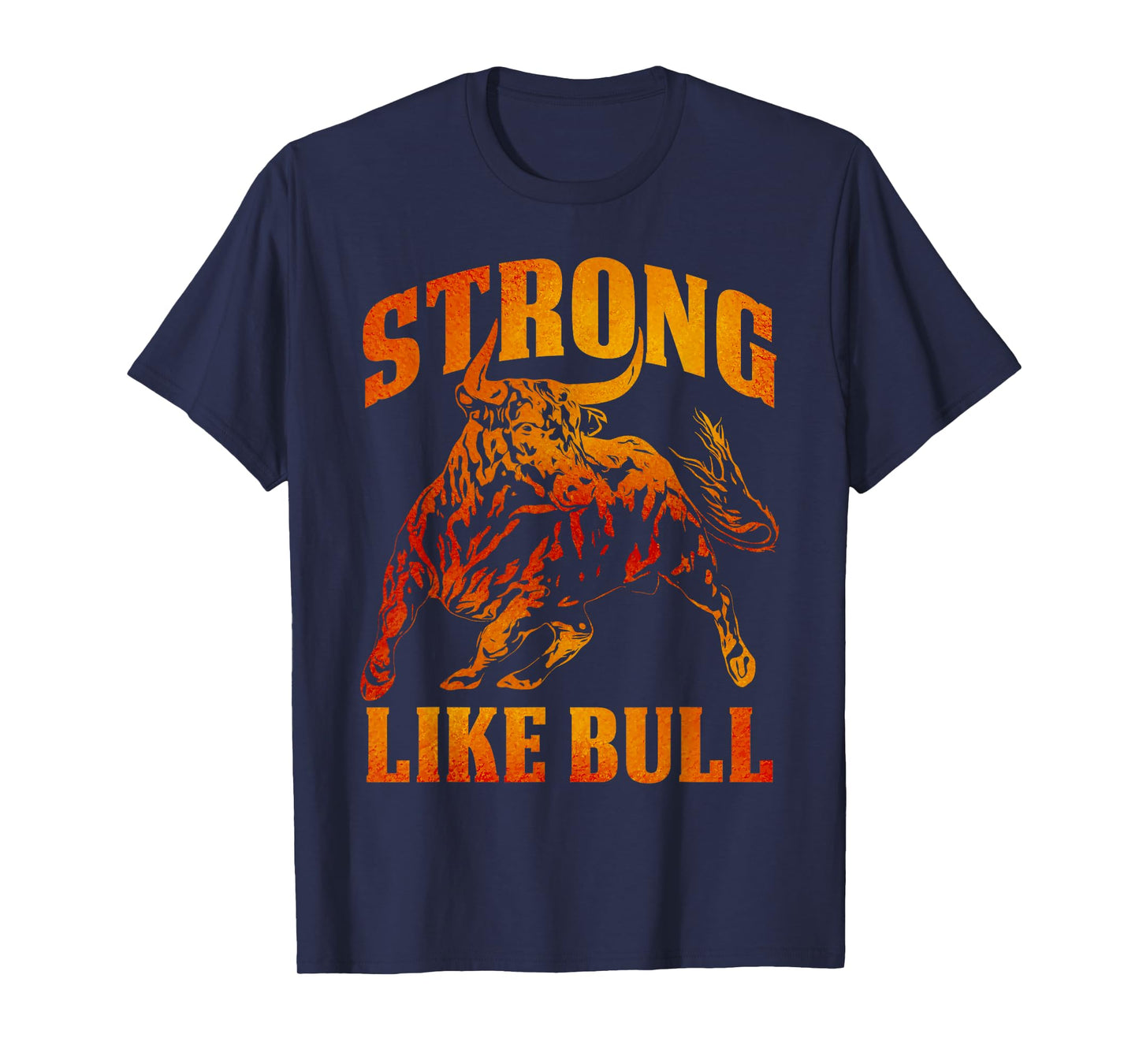 Strong Like A Bull Powerlifting Bodybuilding T-Shirt