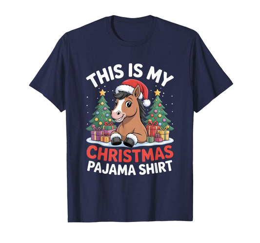 This is My Christmas Pajama Horse T-Shirt