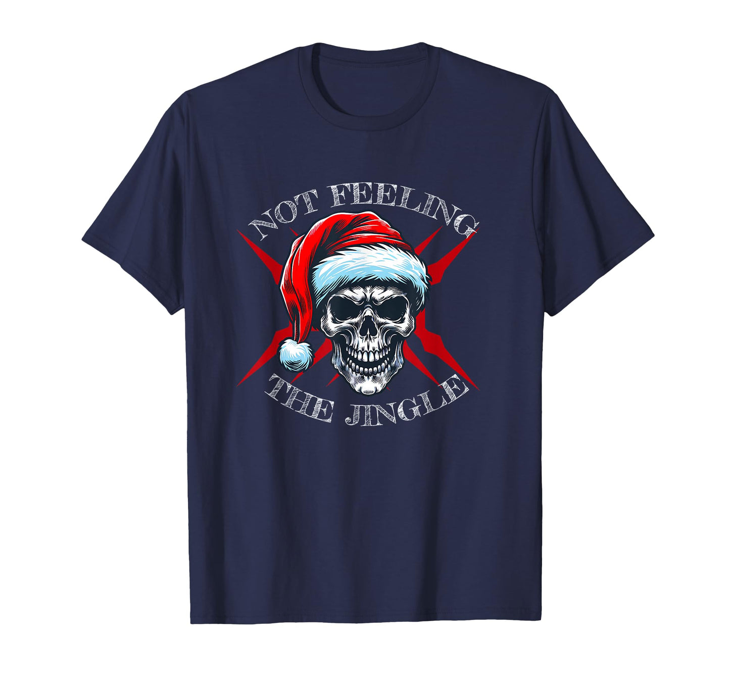 Christmas Skull Costume T-Shirt