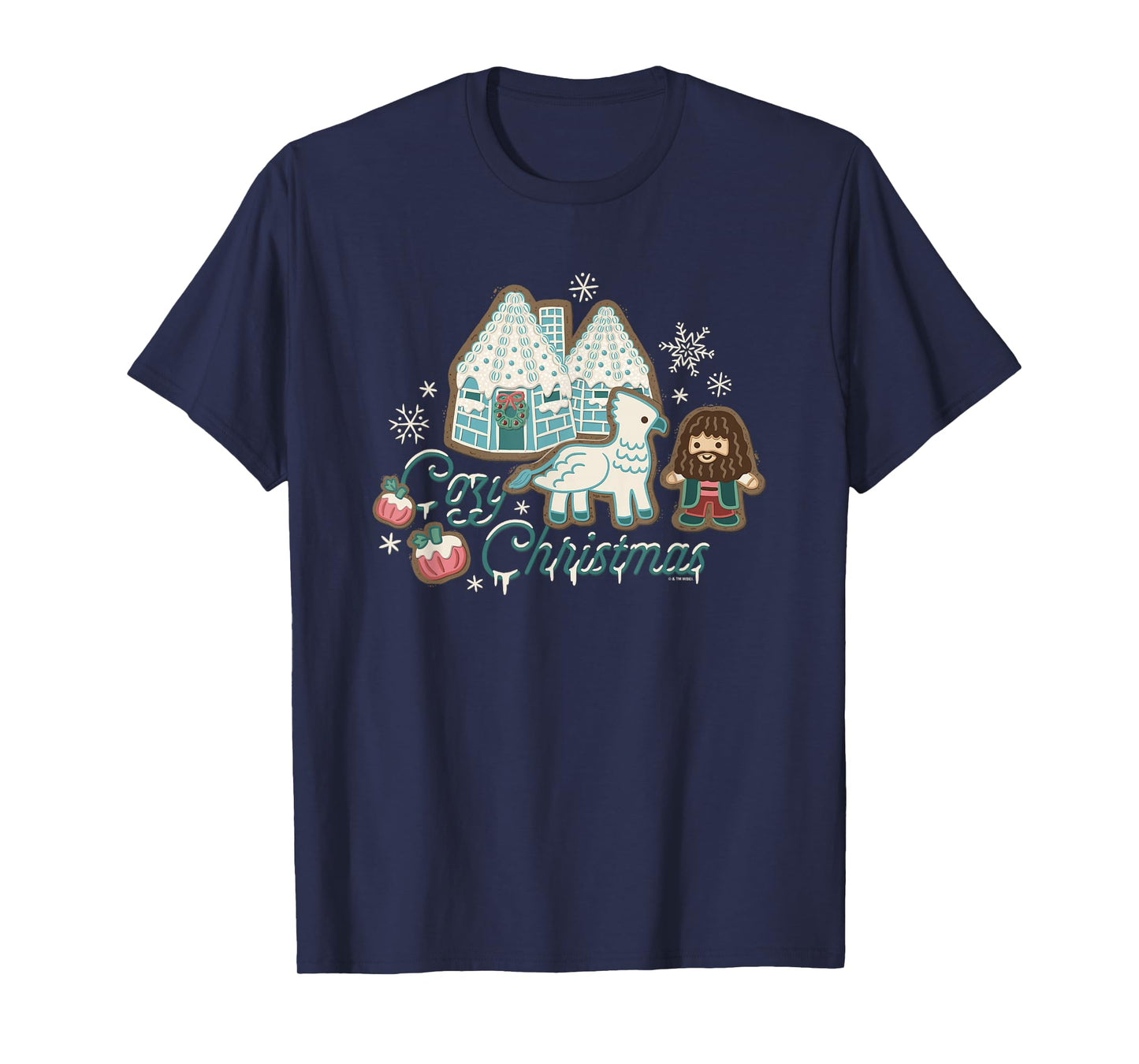 Harry Potter Cozy Christmas Hagrid Gingerbread Cookie T-Shirt