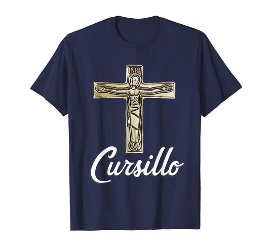 DeColores Cursillo Rainbow Rooster Catholic T-Shirt