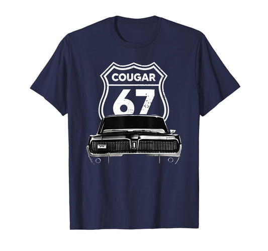 1967 Mercury classic Cougar cars T-Shirt