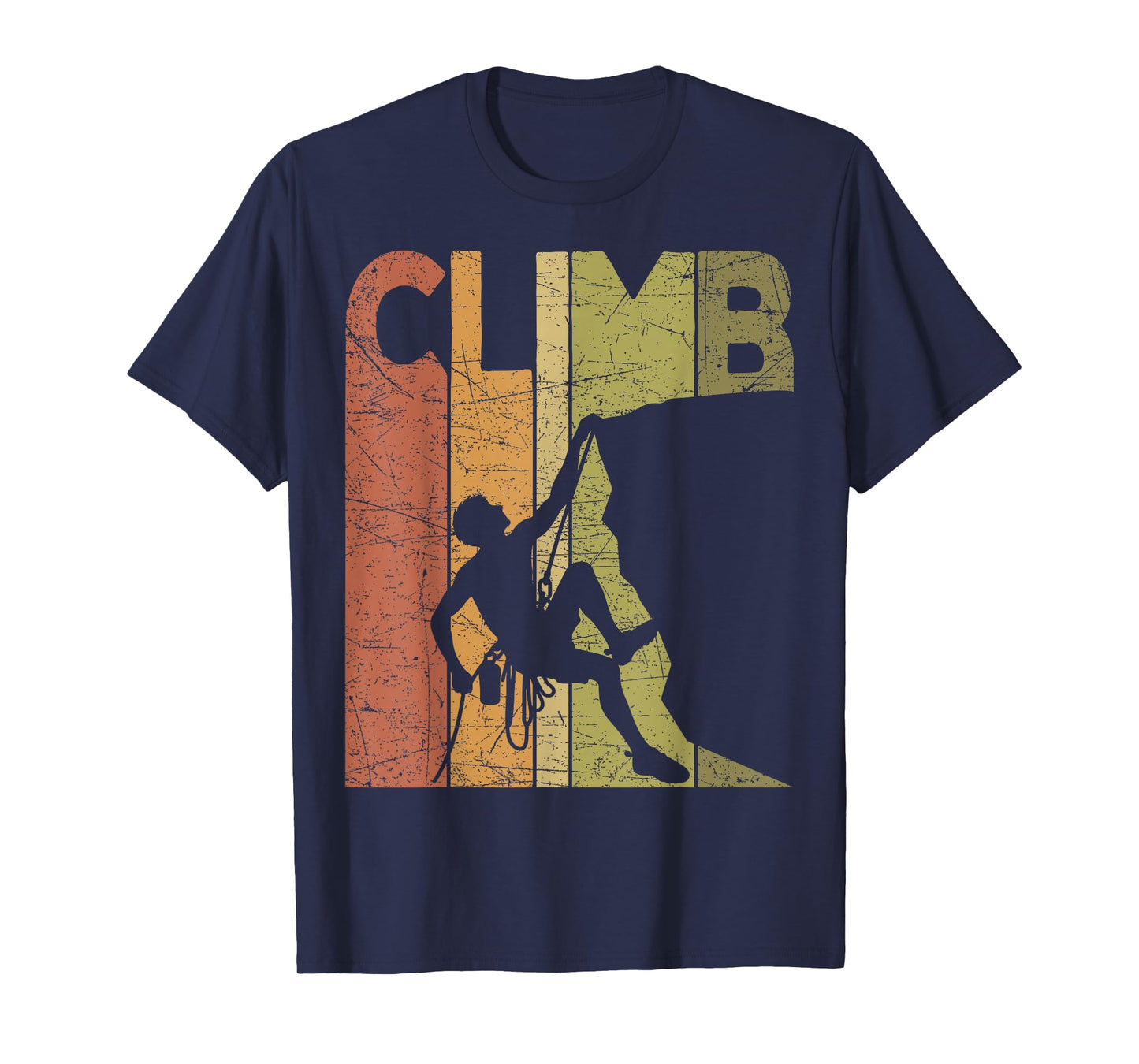 Climber Vintage Rock Climbing Retro Bouldering Climber T-Shirt