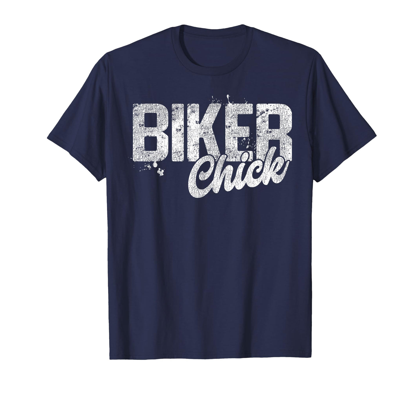 Classic Motorcycle Biker Biker Chick T-Shirt