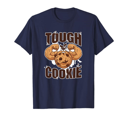 Tough Cookie Bodybuilding Food Lover Muscular T-Shirt