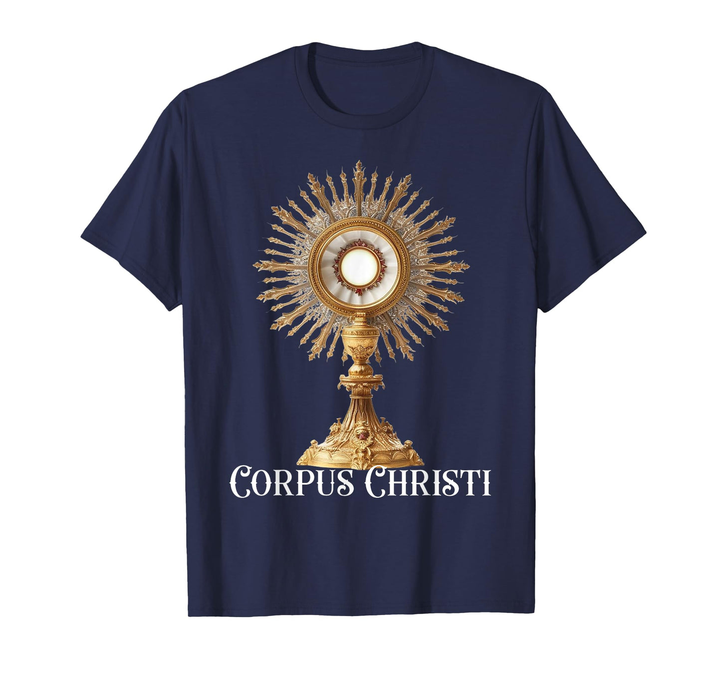 Eucharistic Adoration Traditional Latin Mass Catholic T-Shirt