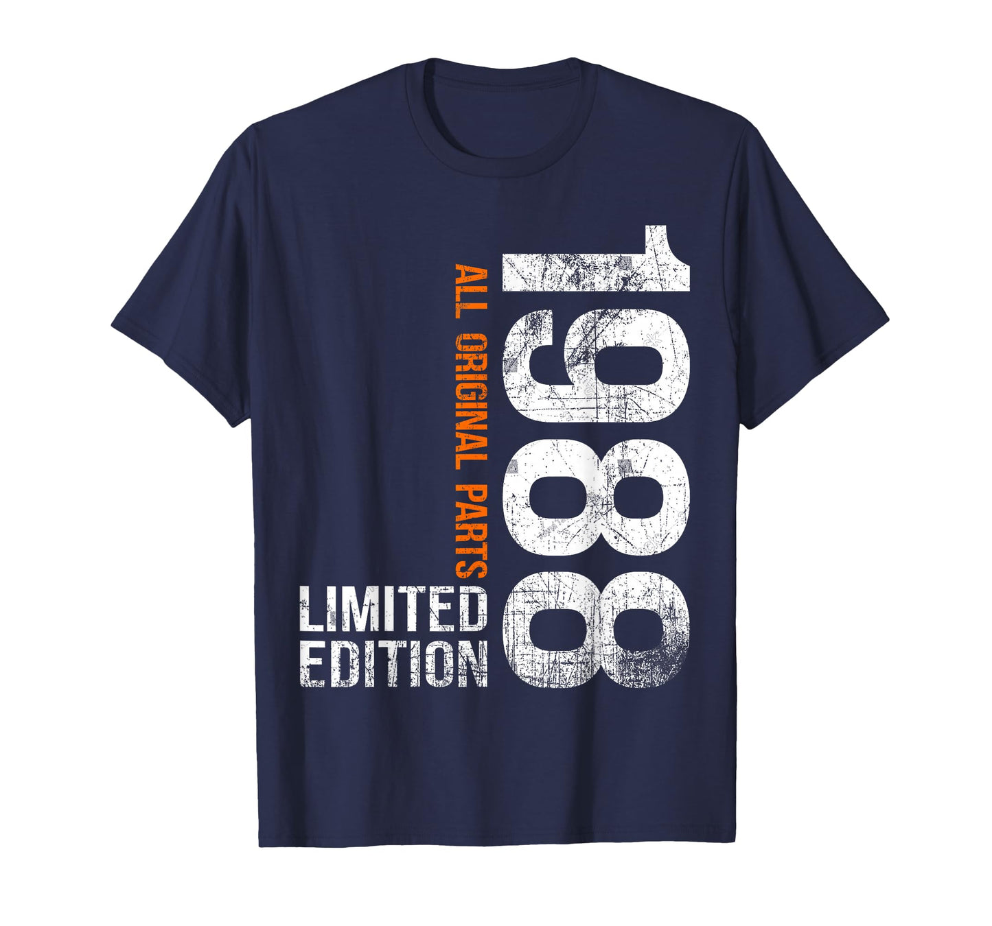 Vintage 1988 37th Birthday Gifts Men Women 37 Years Old T-Shirt