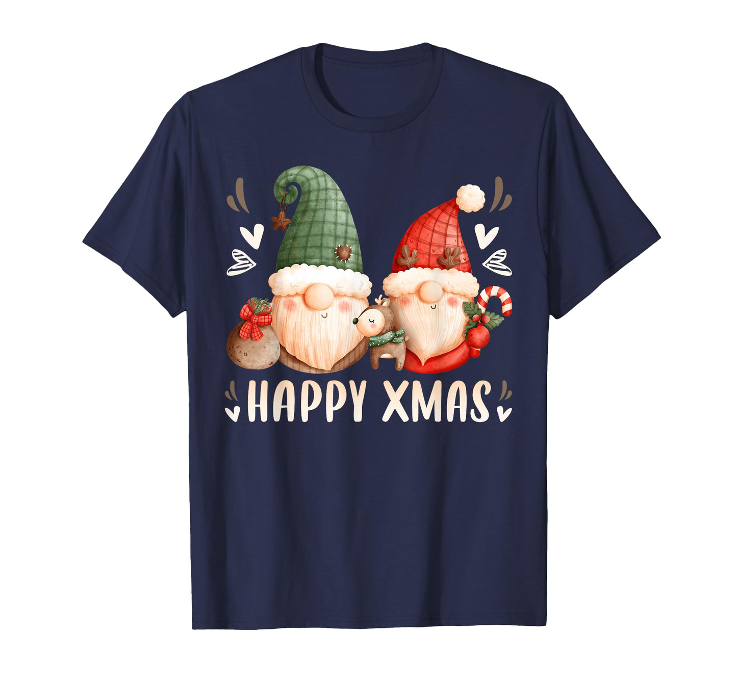 Santa Claus Gnomes, Christmas, Happy Xmas T-Shirt