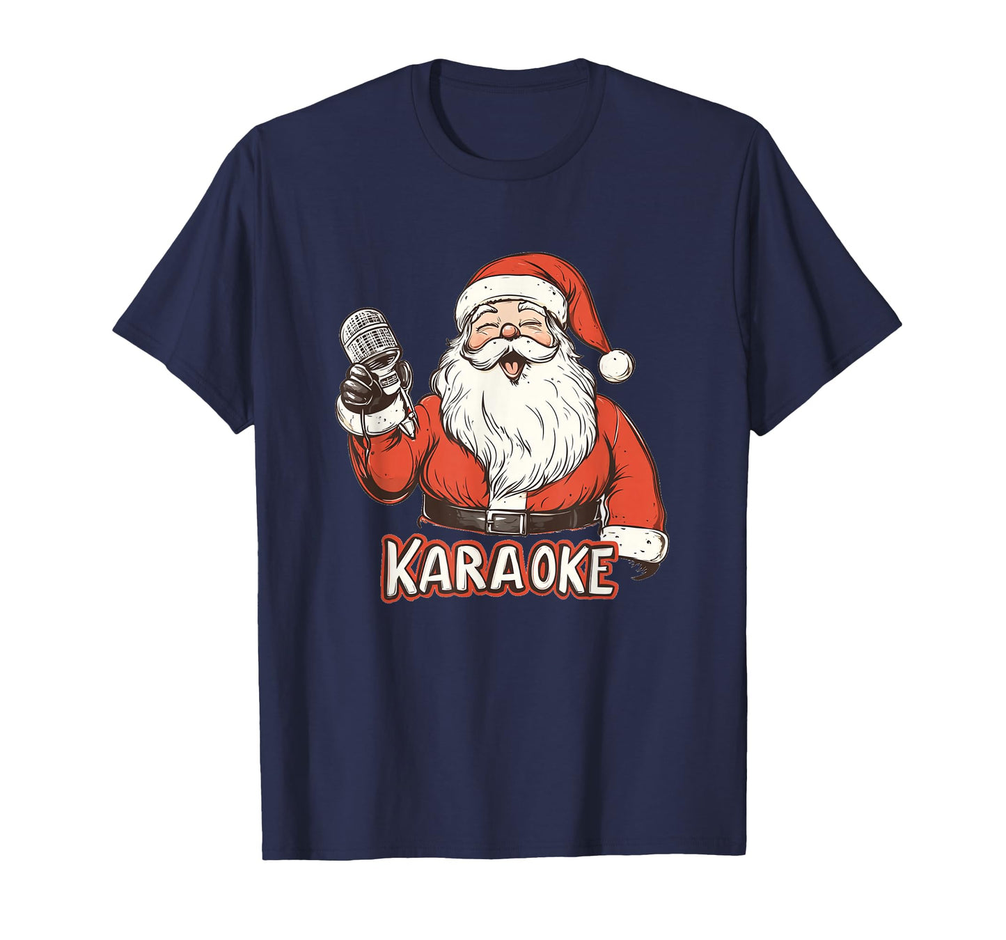 Singing Santa Brings The Christmas Cheer to Your Home T-Shirt