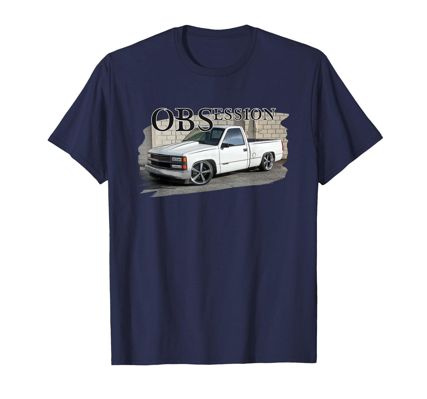 Lowered 90s Single Cab 1500 OBS Truck T-Shirt