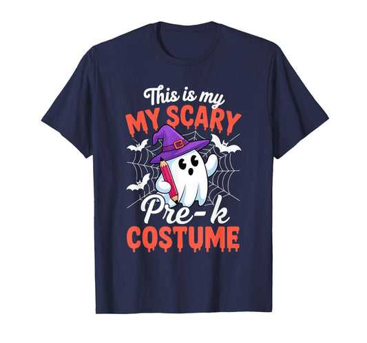 This is My Scary Pre-k Teacher Costume Halloween T-Shirt