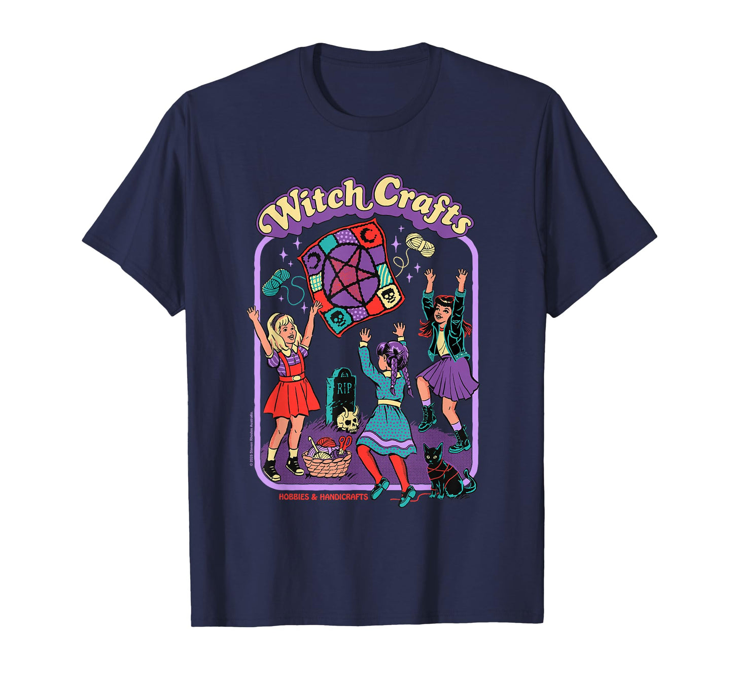 Witch Crafts Sarcastic Retro Vintage Funny Adult Humor T-Shirt